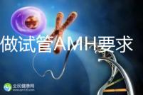 做試管AMH要求