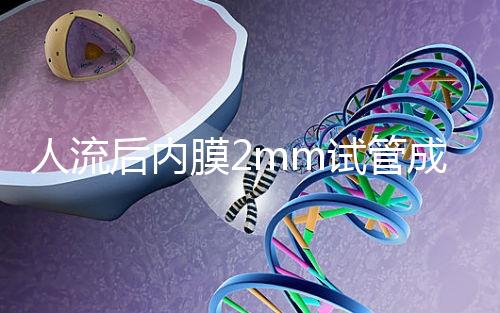 人流后內(nèi)膜2mm試管成功率揭秘,移植費(fèi)用貴有原因