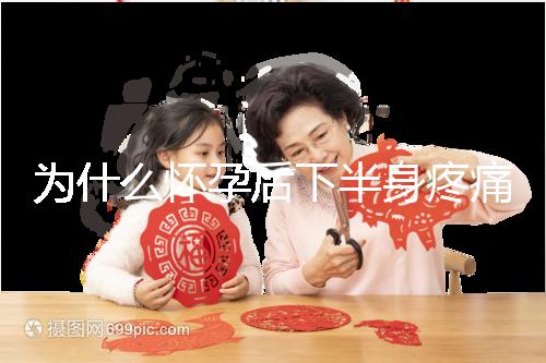 為什么懷孕后下半身疼痛?