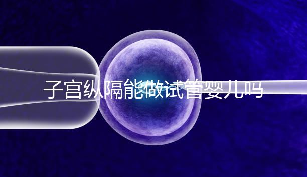 子宮縱隔能做試管嬰兒嗎？妊娠成功率給你最終答案