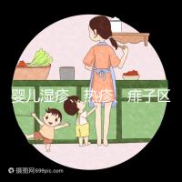 嬰兒濕疹、熱疹、痱子區別大，辨別起來很簡單