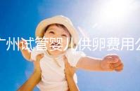 廣州試管嬰兒供卵費用公布，中山一院6萬不看情況