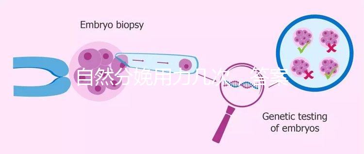 自然分娩用力幾次，答案揭曉，什么時(shí)候有危險(xiǎn)提前知道